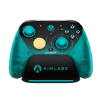 [Aimlabs Edition] LinkMejor G7 Pro 8K PC Wireless Esports Gaming Controller with TMR Sticks and Dual Mode Triggers 1200mAh Aimlabs Official Licensed 2.4G/Wired Gamepad with Charging Station