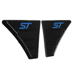 LinkMejor FORD FOCUS MK2 MK3 FIESTA ST Style ZETEC WING VENTS ABS - BLUE LOGO UK