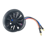 Hobbyocean 50mm 11-Blade Electric EDF Ducted Fan Unit With 4S 4300KV 3S 4900KV Brushless Motor 40A ESC for RC Airplane Jet
