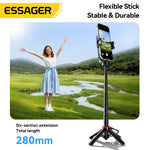 LinkMejor F08 Magnetic Mini Selfie Stick with bluetooth Remote 4-in-1 Portable Foldable Phone Stand 360° Rotation for iPhone Android Travel Vlog