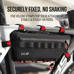 LinkMejor 2.6L Bicycle Down Tube Bag Portable Waterproof Cycling Frame Bag MTB Road Bike Crossbeam Storage Pack for Outdoor Travel Cycling