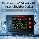 Peacefair PZEM-049 Universal Battery Monitor Hall Coulometer 8-100V 500A LCD Display Current Voltage Capacity Indicator