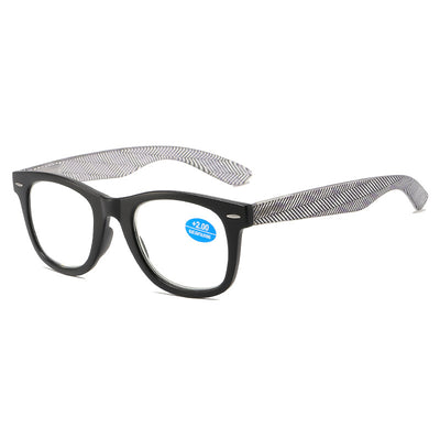 Retro Blue Light Blocking Reading Glasses Lightweight PC Slim Frame Computer Eyewear with UV Protection