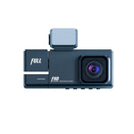 2 Inch IPS Screen Car Dash Cam 3-Channel Driving Recorder G-sensor Loop Recording Parking Monitoring