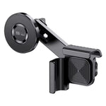 Car Phone Holder Display Screen Mount 360 Degree Adjustable Clip Strong Magnetic Attachment Anti Slip Silicone Protection for Tesla Model 3/Y/X/S