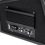 W10 Car Active Audio Stereo Subwoofer Powered Amplifier Enclosure Speaker With Wire 1100W 12V