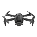 LinkMejor N602 WiFi FPV with Electric Adjustment HD Dual Camera Optical Flow Positioning Foldable RC Drone Quadcopter RTF