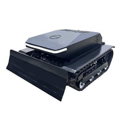 Remote Control Lawn Mower HTM800-PRO 800mm Cutting Width 608CC Engine 45 Degree Slope Capability Efficient Grass Cutting Long Range Operation