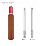 Wood Handle Screwdriver Hand Tool Fixed Value Torque Brass Collet Woodworking Replacement Accessories Household Screwdriver Set