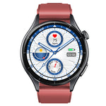 ET458 1.56-inch AMOLED Display ECG Micro-physical Examination Flashlight NFC bluetooth Call Heart Rate Blood Pressure Blood Oxygen Monitor Sleep Monitoring Breathing Training Fatigue Detection Metope Function Multi-sport Modes IP68 Waterproof Smart Watch