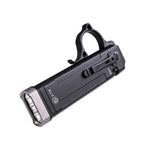 LinkMejor TA70 3500LM 220M EDC Tactical Flashlight USB Rechargeable Heavy Duty Dual-Switch Slim LED Mini Torch
