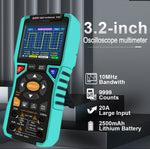2IN1 WINAPEX 810B Digital Oscilloscope Multimeter 10MHz Bandwidth 50MSa/s Sampling High Sensitivity ±400V Overload Protection