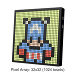 LinkMejor Pixel Display Screen Bluetooth Pixel Light Table With Pixel Photo Frame Diy Mosaics Pixel Style Wall-Mounted Pixel Screen Smart LinkMejor Pixel Display