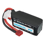 LinkMejor 11.4V 2200mAh 25C 3S Lipo Battery T Plug with XT60 Adapter for RC Model Toys