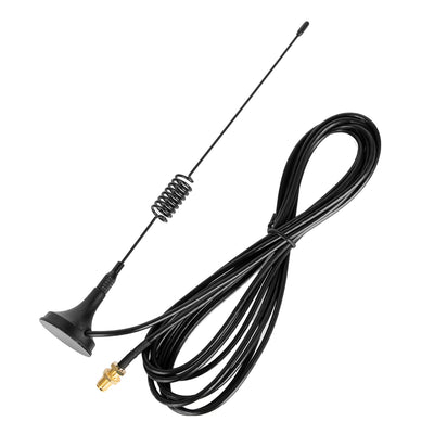 LinkMejor Car UHF 400-480Mhz Aerials Magnet Antenna Two Way Radio for BAOFENG UV-5R UV-B5 UV-B6 GT-3 Walkie Talkie