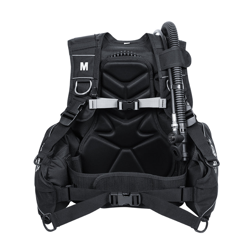 [US Direct] DIDEEP Diving Professional Jacket BCD Scuba Diving Buoyancy Adjustment Vest Regulator Leisure Diving