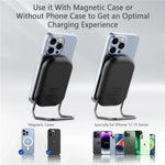 D1 15W Desktop Magnetic Wireless Charger Phone Charge Cellphone Holder for Magsafes iPhones 17 16 15 14 13 12 Pro Max Fast Charging Station
