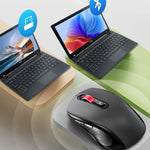 D3 Dual-mode AI Voice Mouse Wireless bluetooth Voice Typing 6 Level DPI Adjustable PPT Generation AI Writing Supports 20+ Dialects Recognition Office Mice