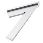 150x100mm 45 Degree DIN875-2 Angle Corner Square Ruler Wide Base Gauge Woodworking Tool