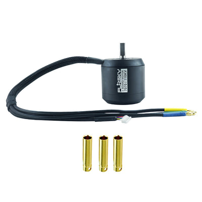 LinkMejor 7070 110KV/170KV 4300W Sensored Outrunner Brushless DC Motor Battle Hardened High Power for DIY Electric Skateboard Ebike Scoote Robot RC Cars Models Parts