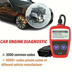 MS309 OBD2 Can Bus Engine Reader Car ATVFault Diagnostic Instrument OBD2 Clear Fault Code Diagnostic Scan Tool Universal Version