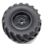 2PCS Monster Truck Tires Wheels 14mm/17mm Adjustable for 1/8 LOSI LMT W66 KYOSHO Axial RC Cars Vehicles Models Spare Parts