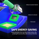 LinkMejor Swift 1 Intelligent Digital Soldering Station 100-480°C Rapid Heating Curve Mode LED Display Supports 210 245 115 Handles Soldering Repair Tool