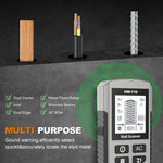 New 6-in-1 HW-710 Wall Scanner Stud Finder Handheld Sensor with LCD Display Metal and AC Wire Detection