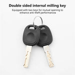 LinkMejor Bicycle Disc Brake Lock 130dB Loud Alarm Anti-thief Protection Aluminum Alloy Waterproof Reminding Rope Lock for Bike Motorcycle