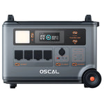 Blackview OSCAL PowerMax 6000 PM6000 3600Wh Portable Power Station LiFePO4 Solar Generator with AC Outlets,  for Home Use, Outdoor Camping, RV Trip