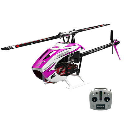 LinkMejor S1 New Edition 6CH 3D Aerobatic Dual Brushless Direct Drive Motor RC Helicopter Adds ELRS Interface with GTS Flight Control System BNF/RTF