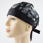 LinkMejor Cycling Skull Bandana Cap Outdoor Quick-drying Sports Headband Moisture-wicking Breathable Headgear One Size