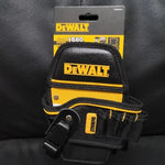DWST83486-1 for DEWALT Tool Pocket Compact 4 Pockets Adjustable Waist Bag Polyester Electric Screwdrivers Wrenches Accessories Storage Organizer Heavy Duty Waist Strap