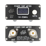 CP Version QRP 150W 1.6-50MHz SWR HF Short Wave Standing Wave Meter SWR / Power Meter FM/AM/CW/SSB Mini