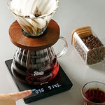 Bincoo Kitchen Coffee Scale With Timer Stand Electronic Digital Kitchen Scale High Precision LCD Electronic Scales