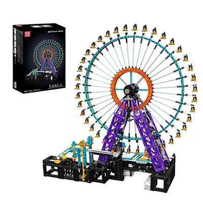Mould King 26018 The Motorized Ball Ferris Wheel Building Block Brick Assembly Kit Kids Christmas Gift Toys