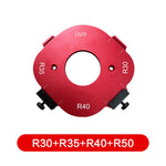 4 in 1 Woodworking Round Corner Positioning Mold Durable Precision Shaping Tool Efficient Cutting Trimming