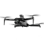 LinkMejor V168 MAX GPS 5G WiFi FPV with 5.9inch LCD Screen Controller 720P HD Dual Camera Servo Gimbal 360° Intelligent Obstacle Avoidance Optical Flow Hover Brushless Foldable RC Drone Quadcopter RTF