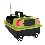 LinkMejor D20 GPS RC Bait Boat 600M Wireless Remote Control Fishing Bait Boat Fishing Feeder Boat with 3 Bait Containers 7 LED Light