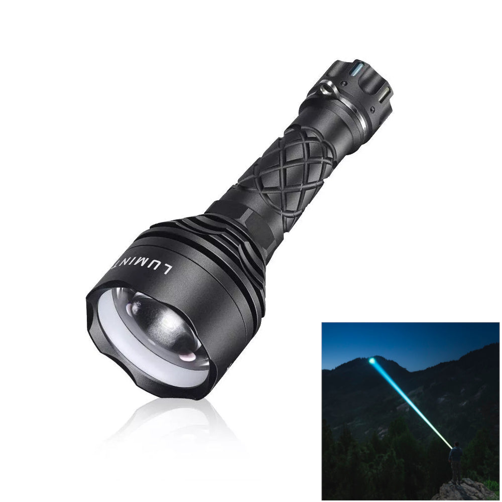 Lumintop Thor3 2500m Long Shoot LEP Flashlight Long Range Strong Spotlight Flashlight Super Bright Waterproof Portable LED Searchlight By 21700 Battery