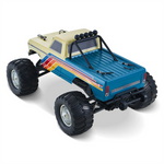 LinkMejor 11023BL Official Licensed for Ford F100 1/10 2.4G RWD 55km/h Brushless RS RC Car Monster Bashers Off-Road Truck Hobbywing Motor ESC Oil-Filled Shocks Metal CVD Dogbone Classic Vehicles Models Toys