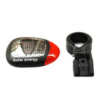 LinkMejor Tail Light Bike Light Cycling Safety Solar Tail Light Rechargeable USB Led Bicycle Accessories Warning Light Rear Light