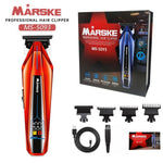 LinkMejor MS-5093 Professional Hair Clipper 7000RPM High Speed 2000mAh Long Battery Multi Guide Combs Cordless Rechargeable Hair Trimmer with LED Digital Display for Home Salon Use