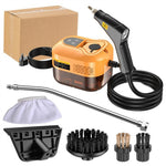 Tevorex Portable Handheld Steam Cleaner 1500W High Pressure, High Temperature with 6-Speed Control & Multiple Nozzles