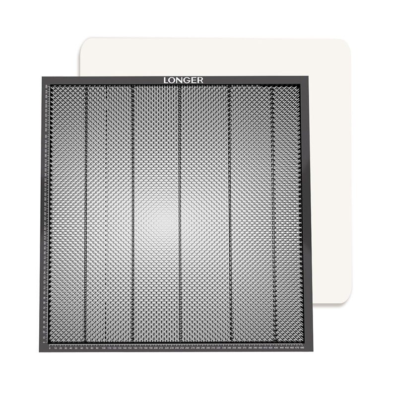 [EU/US Direct]LONGER 500*500mm Honeycomb Panel Set High-strength Steel Honeycomb Working Table for Wood Acrylic Cutting Laser Engraver Accessory