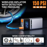 7500A Car Jumper Starter with 150PSI Tire Inflator Power Bank Portable Multi-functional All in one Machine