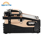 LinkMejor FIRE AI-12 Optical Fiber Fusion Splicer 6 Motors Core Cladding Alignment 5 Inch Touchscreen 7800mAh Battery Bluetooth 4.2 Optical Power Meter VFL