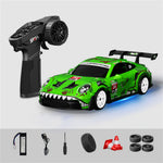 Hstar D24-03Q1- D24-03S3 RTR 1/24 2.4G 4WD Drift RC Car Gyro Mini Full Proportional LED Light Remote Control High-Speed Motor On-Road Racing Vehicle Model Boys Gifts Toys