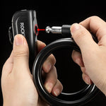 LinkMejor Bicycle Lock Portable Anti-theft Ring Lock with 2 Keys Safety Lock for MTB Bike Motorcycle