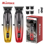 LinkMejor 5053 Professional Electric Hair Clipper With Digital Display Gradient Design Suitable For Haircutting And Bald Styling